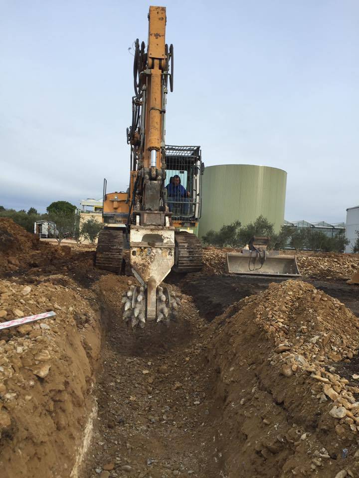 Travaux de démolition et création de réseaux dans les Bouches du Rhône