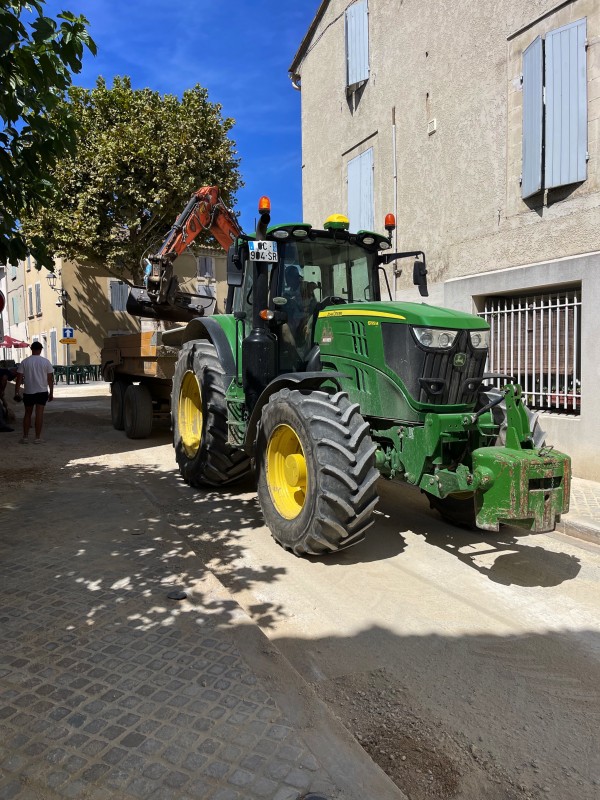 Travaux de terrassement